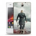 Дизайнерский пластиковый чехол для Sony Xperia E викинги