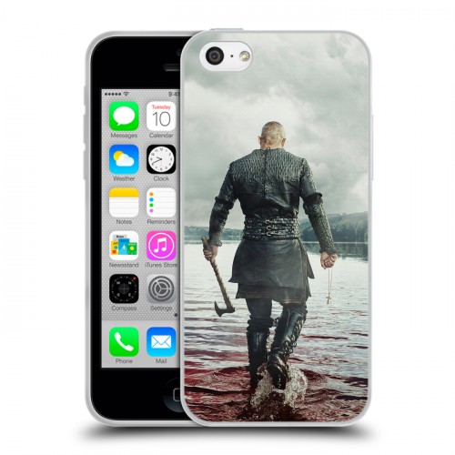 Дизайнерский пластиковый чехол для Iphone 5c викинги