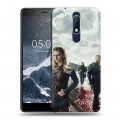 Дизайнерский пластиковый чехол для Nokia 5.1 викинги