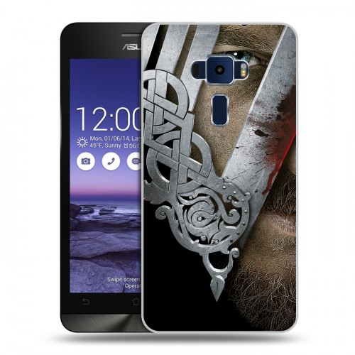 Дизайнерский пластиковый чехол для Asus ZenFone 3 5.2 викинги