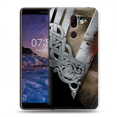 Дизайнерский пластиковый чехол для Nokia 7 Plus викинги