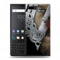 Дизайнерский пластиковый чехол для BlackBerry KEY2 викинги