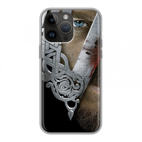 Дизайнерский силиконовый чехол для Iphone 14 Pro Max викинги