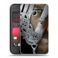 Дизайнерский пластиковый чехол для HTC Desire 200 викинги