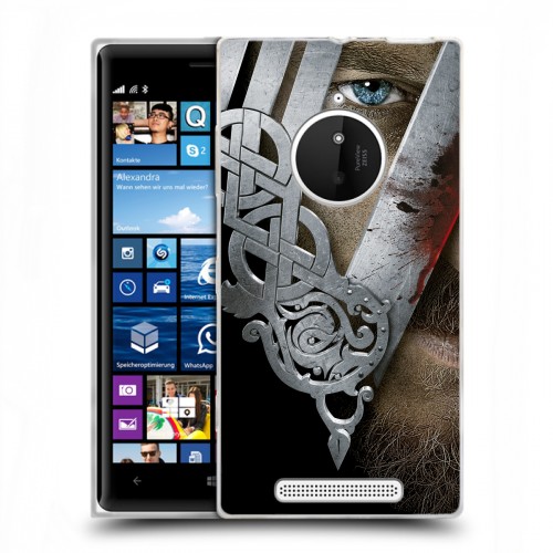 Дизайнерский пластиковый чехол для Nokia Lumia 830 викинги