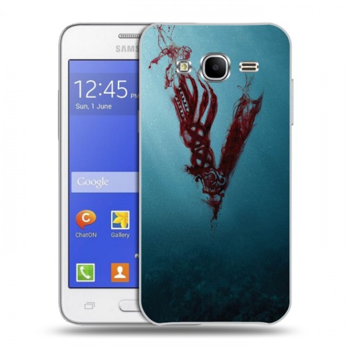 Дизайнерский силиконовый чехол для Samsung Galaxy J7 викинги