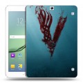 Дизайнерский силиконовый чехол для Samsung Galaxy Tab S2 9.7 викинги