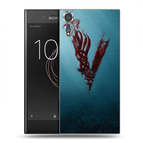 Дизайнерский пластиковый чехол для Sony Xperia XZs викинги