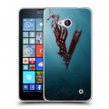 Дизайнерский пластиковый чехол для Microsoft Lumia 640 викинги