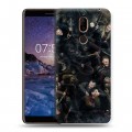 Дизайнерский пластиковый чехол для Nokia 7 Plus викинги