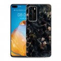 Дизайнерский силиконовый с усиленными углами чехол для Huawei P40 викинги