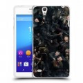 Дизайнерский пластиковый чехол для Sony Xperia C4 викинги