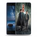 Дизайнерский пластиковый чехол для Nokia 8 шерлок