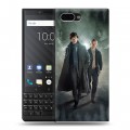 Дизайнерский пластиковый чехол для BlackBerry KEY2 шерлок