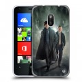 Дизайнерский пластиковый чехол для Nokia Lumia 620 шерлок