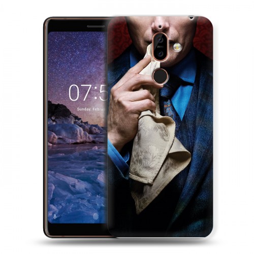 Дизайнерский пластиковый чехол для Nokia 7 Plus ганнибал