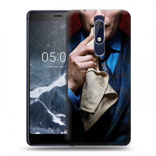 Дизайнерский пластиковый чехол для Nokia 5.1 ганнибал