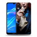 Дизайнерский пластиковый чехол для Huawei Y6 (2019) ганнибал