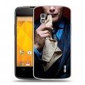 Дизайнерский пластиковый чехол для LG Google Nexus 4 ганнибал