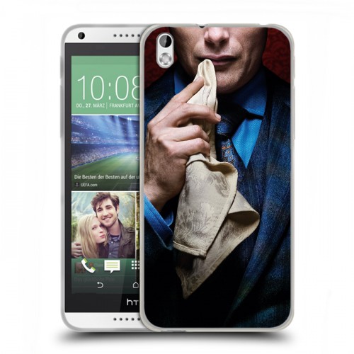 Дизайнерский пластиковый чехол для HTC Desire 816 ганнибал