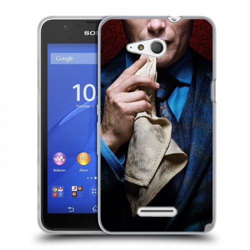 Дизайнерский пластиковый чехол для Sony Xperia E4g ганнибал