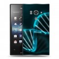 Дизайнерский пластиковый чехол для Sony Xperia acro S Абстракции Спираль