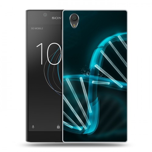 Дизайнерский пластиковый чехол для Sony Xperia L1 Абстракции Спираль