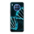 Дизайнерский пластиковый чехол для Huawei Nova 8i Абстракции Спираль