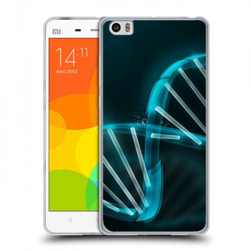Дизайнерский силиконовый чехол для Xiaomi Mi Note Абстракции Спираль