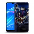 Дизайнерский пластиковый чехол для Huawei Y6 (2019) ганнибал