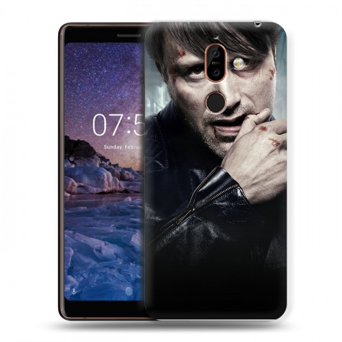 Дизайнерский пластиковый чехол для Nokia 7 Plus ганнибал