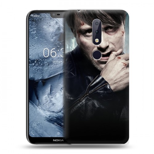 Дизайнерский пластиковый чехол для Nokia 6.1 Plus ганнибал