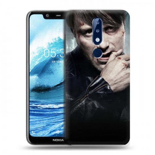 Дизайнерский силиконовый чехол для Nokia 5.1 Plus ганнибал