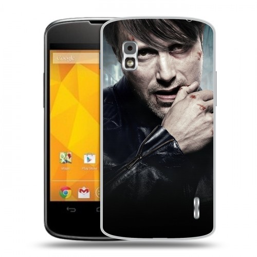 Дизайнерский пластиковый чехол для LG Google Nexus 4 ганнибал