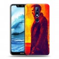 Дизайнерский пластиковый чехол для Nokia 5.1 Plus Бегущий по лезвию 2049