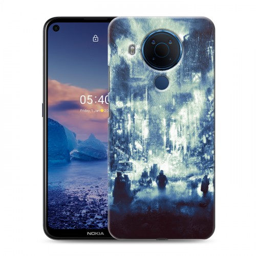 Дизайнерский силиконовый чехол для Nokia 5.4 Бегущий по лезвию 2049