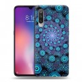 Дизайнерский силиконовый с усиленными углами чехол для Xiaomi Mi9 Абстракции Спираль