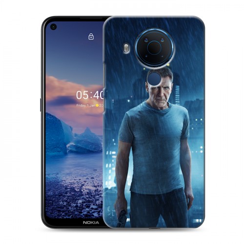 Дизайнерский силиконовый чехол для Nokia 5.4 Бегущий по лезвию 2049