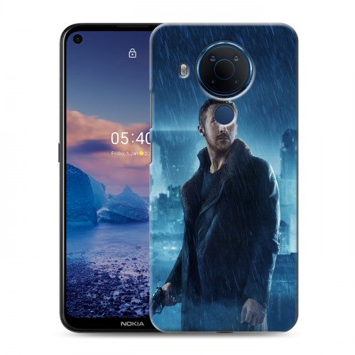 Дизайнерский силиконовый чехол для Nokia 5.4 Бегущий по лезвию 2049