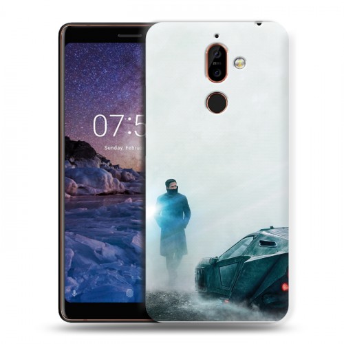 Дизайнерский пластиковый чехол для Nokia 7 Plus Бегущий по лезвию 2049