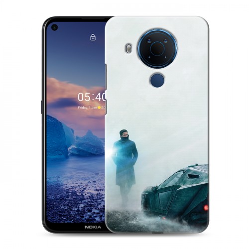 Дизайнерский силиконовый чехол для Nokia 5.4 Бегущий по лезвию 2049