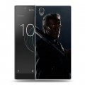 Дизайнерский пластиковый чехол для Sony Xperia L1 терминатор