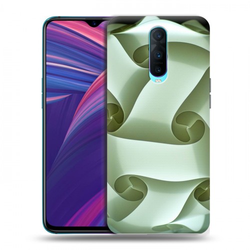 Дизайнерский пластиковый чехол для OPPO RX17 Pro Абстракции Спираль