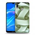 Дизайнерский пластиковый чехол для Huawei Y6 (2019) Абстракции Спираль