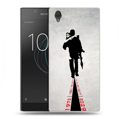 Дизайнерский пластиковый чехол для Sony Xperia L1 терминатор