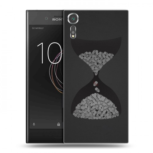 Дизайнерский пластиковый чехол для Sony Xperia XZs терминатор