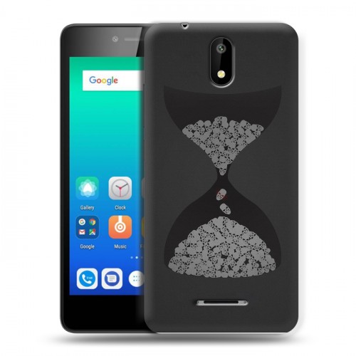 Дизайнерский силиконовый чехол для Micromax Q409 терминатор