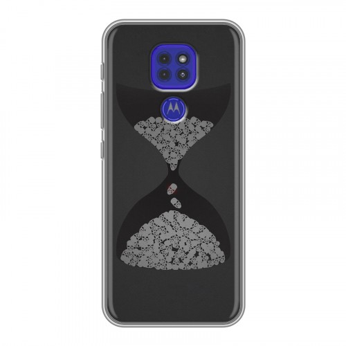Дизайнерский силиконовый чехол для Motorola Moto G9 Play терминатор