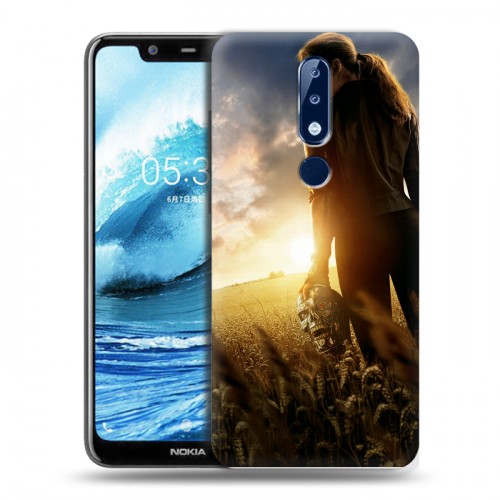 Дизайнерский силиконовый чехол для Nokia 5.1 Plus терминатор