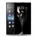 Дизайнерский пластиковый чехол для Sony Xperia acro S терминатор